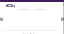 Desktop Screenshot of matrixagency.com